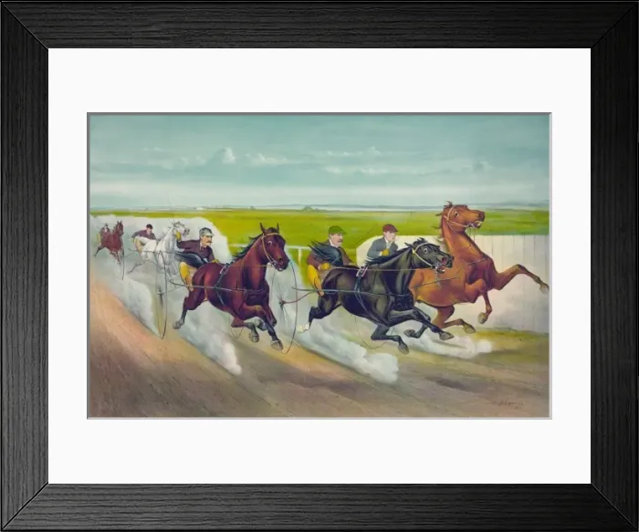 Framed Print : A fast heat Framed Print : A fast heat