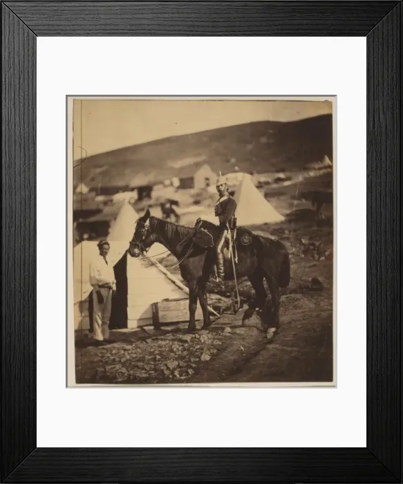 Framed Print : Captain Bernard, 5th Dragoon Guards Framed Print : Captain Bernard, 5th Dragoon Guards