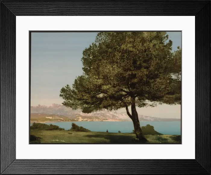 Framed Print : General view, Cap Martin, Mentone, Riviera Framed Print : General view, Cap Martin, Mentone, Riviera