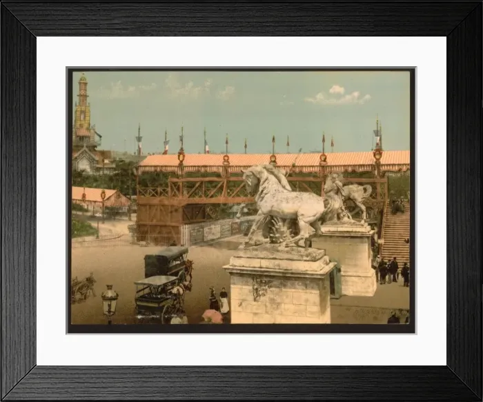 Framed Print : Exposition Universal, 1900, Paris, France Framed Print : Exposition Universal, 1900, Paris, France