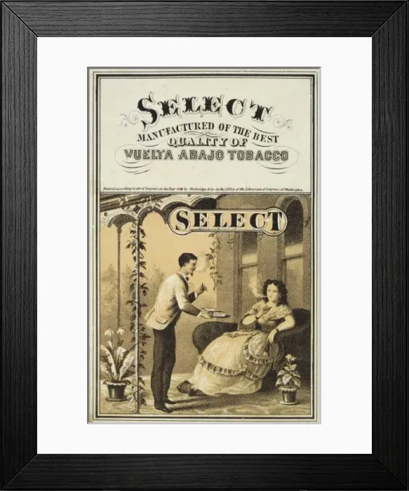Framed Print : Select - manufactured of the best quality of vuelta abajo to Framed Print : Select - manufactured of the best quality of vuelta abajo to