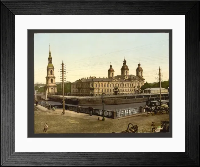 Framed Print : St. Nicholas Church, St. Petersburg, Russia Framed Print : St. Nicholas Church, St. Petersburg, Russia