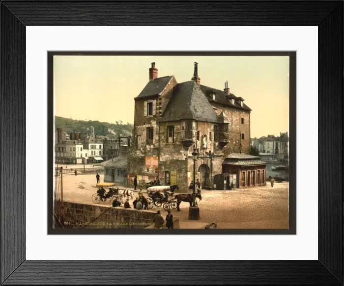 Framed Print : The Old Lieutenancy, Honfleur, France Framed Print : The Old Lieutenancy, Honfleur, France