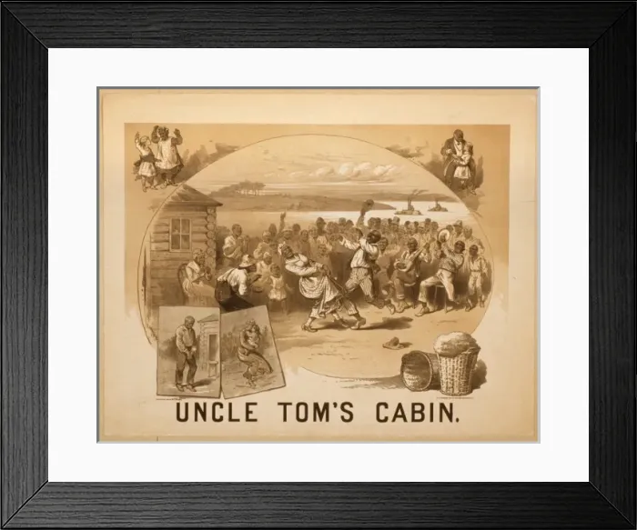 Framed Print : Uncle Toms cabin Framed Print : Uncle Toms cabin