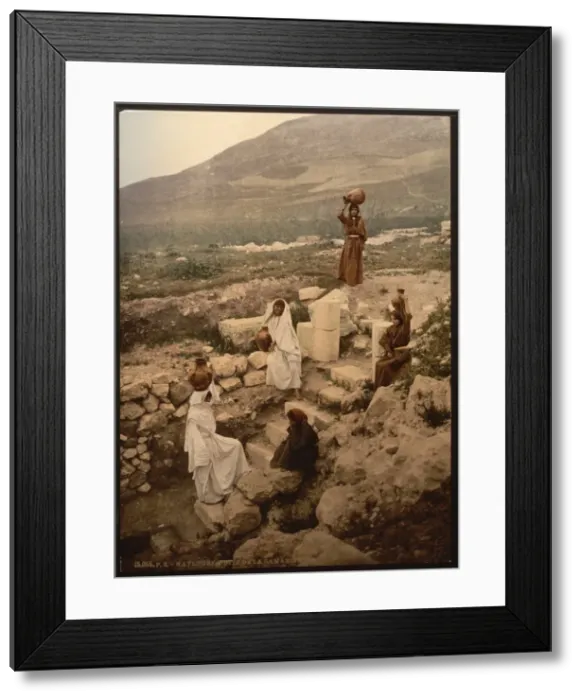 Framed Print : The well of the samaritan (Shechem), Napulus, Holy Land, (i Framed Print : The well of the samaritan (Shechem), Napulus, Holy Land, (i