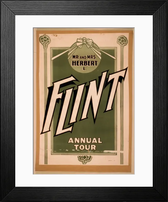 Framed Print : Mr. & Mrs. Herbert L. Flint annual tour Mr. & Mrs. Herbert L Framed Print : Mr. & Mrs. Herbert L. Flint annual tour Mr. & Mrs. Herbert L