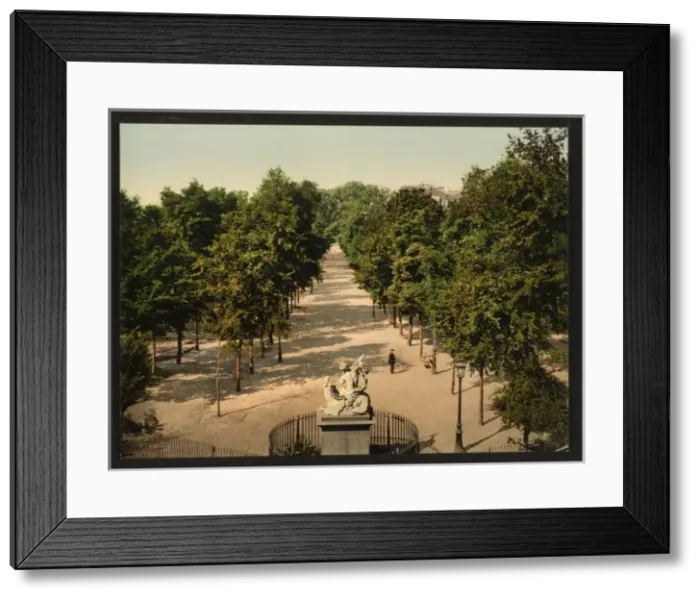 Framed Print : The Cours Dajot, Brest, France Framed Print : The Cours Dajot, Brest, France