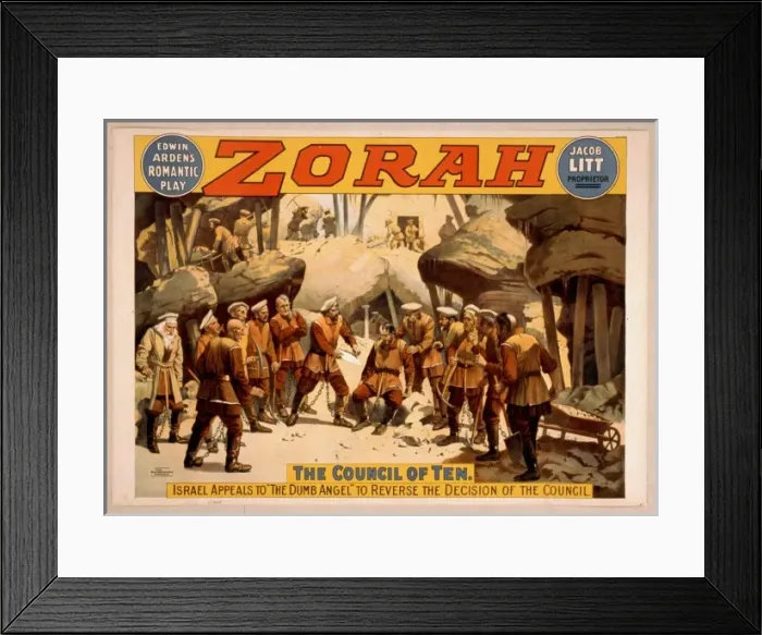 Framed Print : Edwin Ardens romantic play, Zorah Framed Print : Edwin Ardens romantic play, Zorah