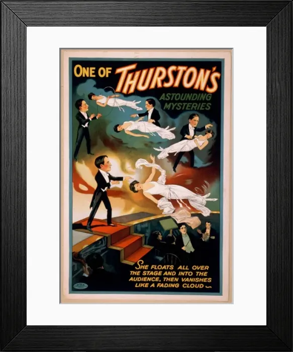 Framed Print : One of Thurstons astounding mysteries Framed Print : One of Thurstons astounding mysteries