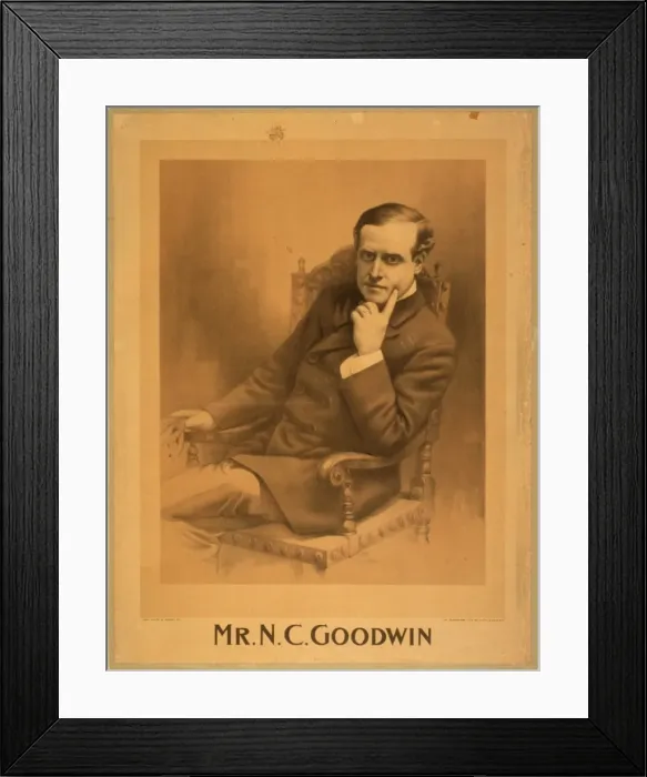 Framed Print : Mr. NC Goodwin Framed Print : Mr. NC Goodwin