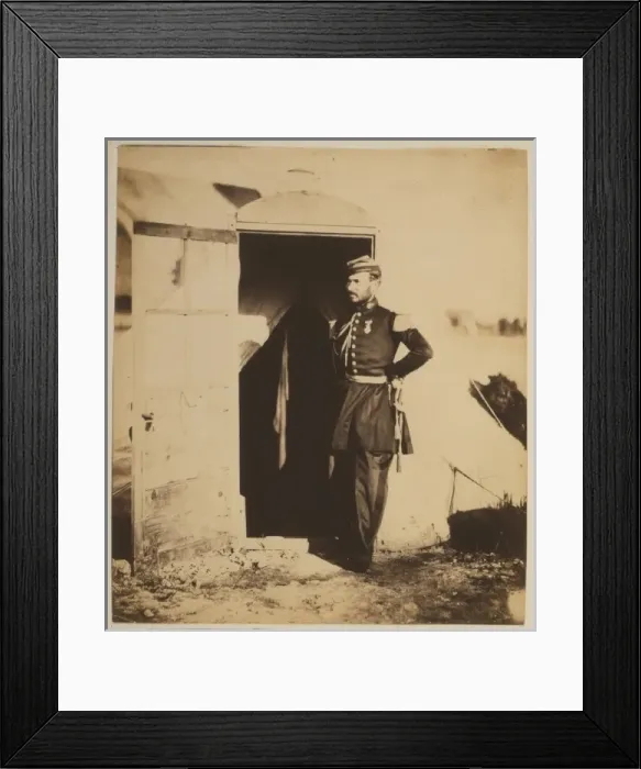 Framed Print : Captain Fay on General Bosquets staff Framed Print : Captain Fay on General Bosquets staff