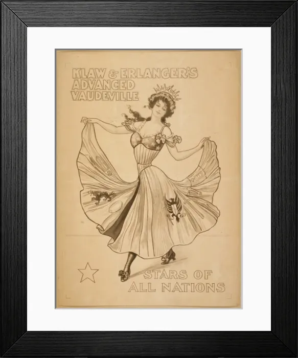 Framed Print : Klaw & Erlangers Advanced Vaudeville Klaw & Erlangers Adva Framed Print : Klaw & Erlangers Advanced Vaudeville Klaw & Erlangers Adva