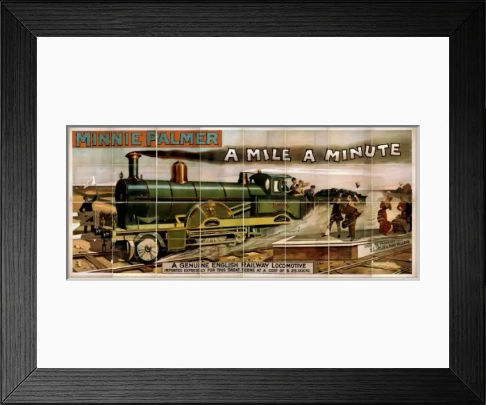 Framed Print : A mile a minute Framed Print : A mile a minute