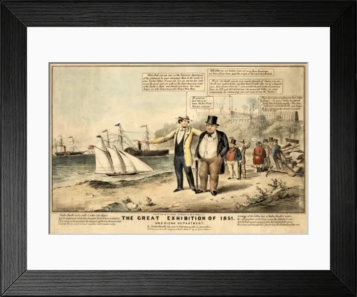 Framed Print : The Great Exhibition of 1851 Framed Print : The Great Exhibition of 1851
