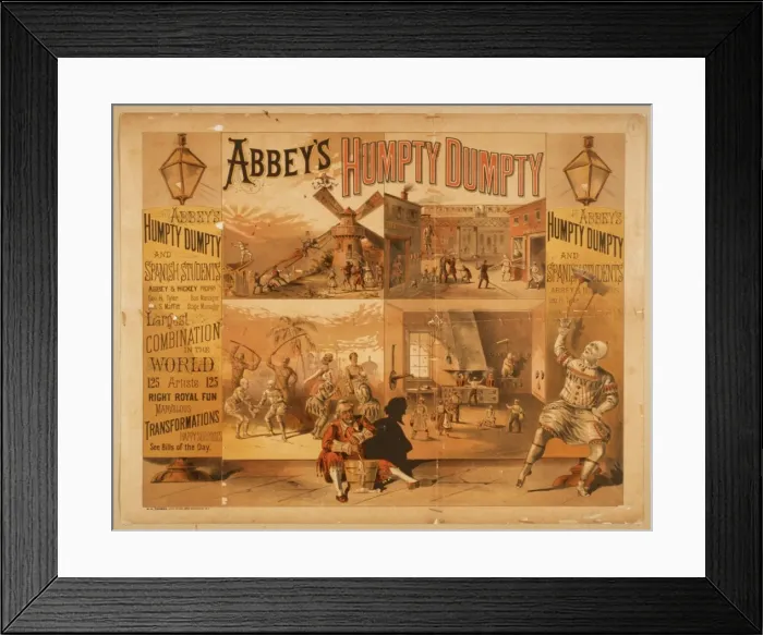 Framed Print : Abbeys Humpty Dumpty Framed Print : Abbeys Humpty Dumpty