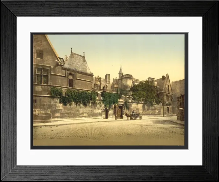 Framed Print : Cluny Museum, Paris, France Framed Print : Cluny Museum, Paris, France