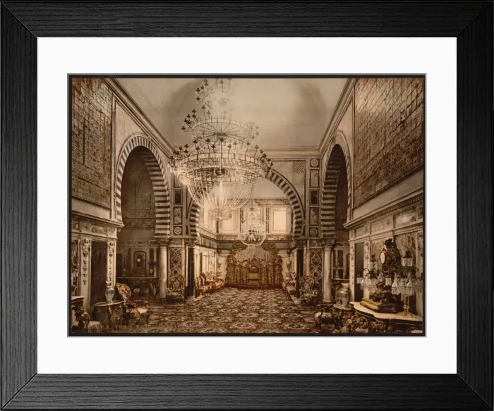 Framed Print : Bardo, the throne room, Tunis, Tunisia Framed Print : Bardo, the throne room, Tunis, Tunisia