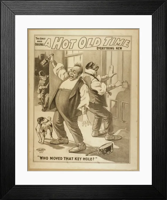 Framed Print : The only and original A hot old time everything new Framed Print : The only and original A hot old time everything new