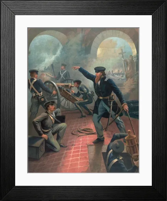 Framed Print : Grant at the capture of the city of Mexico Framed Print : Grant at the capture of the city of Mexico