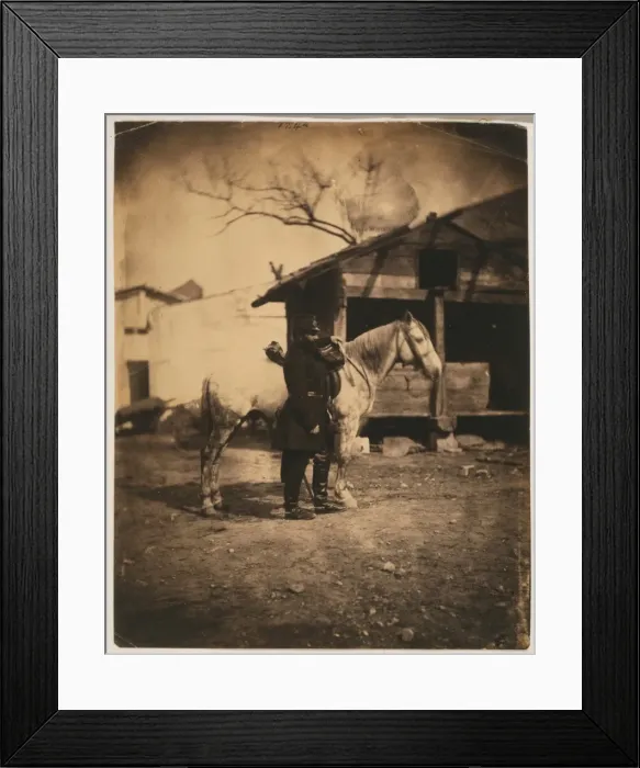 Framed Print : Major Keane, on the staff at Balaklava