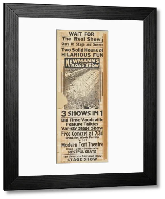 Framed Print : Newmanns Famous Road Show Framed Print : Newmanns Famous Road Show
