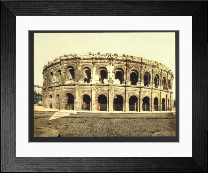 Framed Print : The arena, exterior, Nimes, France Framed Print : The arena, exterior, Nimes, France