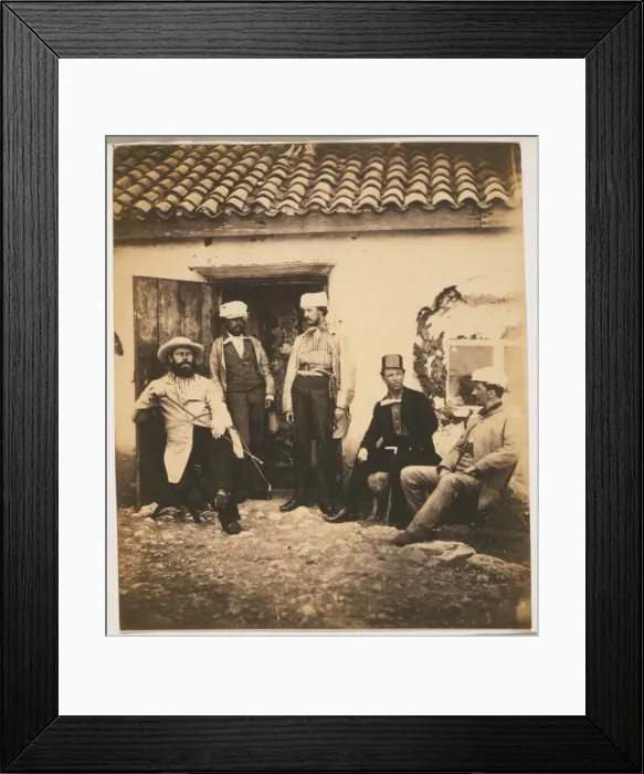 Framed Print : Railway officials, messrs. Swan, Cadell, Middleton, Howse Framed Print : Railway officials, messrs. Swan, Cadell, Middleton, Howse