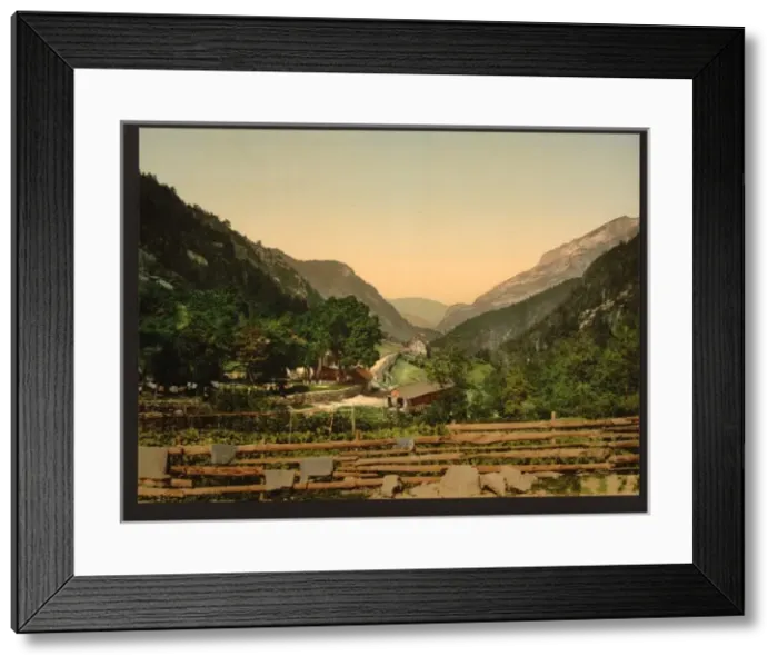 Framed Print : Gabas, Pyrenees, France Framed Print : Gabas, Pyrenees, France
