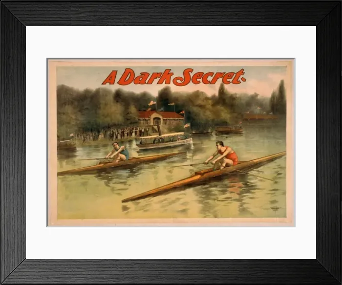 Framed Print : A dark secret Framed Print : A dark secret