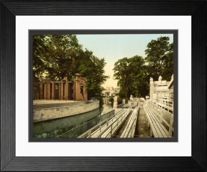 Framed Print : Summer theatre at Lazionki (i. e. Lazienki), Warsaw, Russia ( Framed Print : Summer theatre at Lazionki (i. e. Lazienki), Warsaw, Russia (