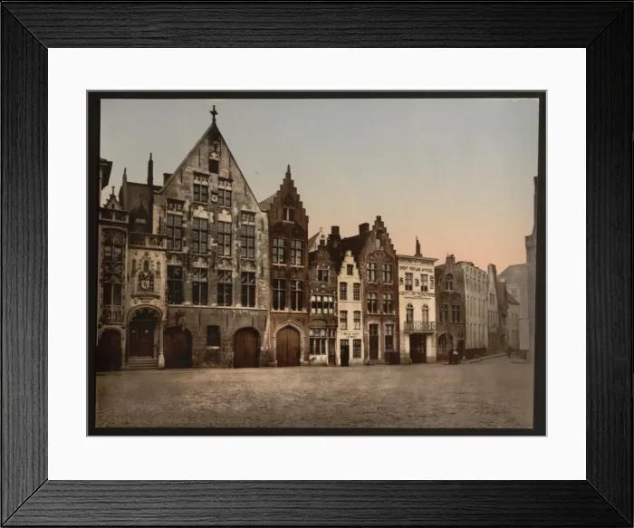 Framed Print : The library, Bruges, Belgium Framed Print : The library, Bruges, Belgium