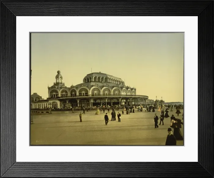 Framed Print : The Kursaal, (i. e. Cursaal), Ostend, Belgium Framed Print : The Kursaal, (i. e. Cursaal), Ostend, Belgium