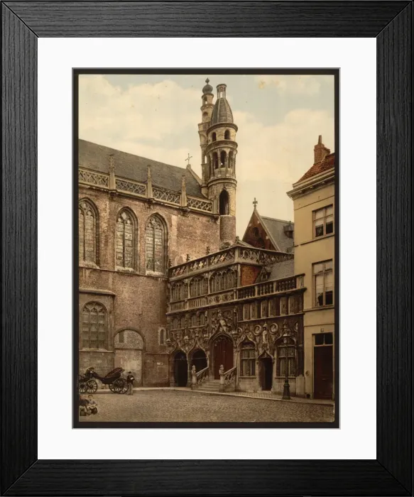 Framed Print : The chapel, Bruges, Belgium Framed Print : The chapel, Bruges, Belgium