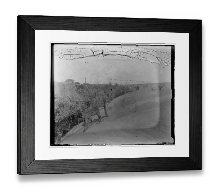 Framed Print : View of Kitty Hawk, North Carolina, photographed by the Wrig Framed Print : View of Kitty Hawk, North Carolina, photographed by the Wrig