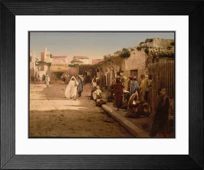 Framed Print : Marr Street, Tunis, Tunisia Framed Print : Marr Street, Tunis, Tunisia