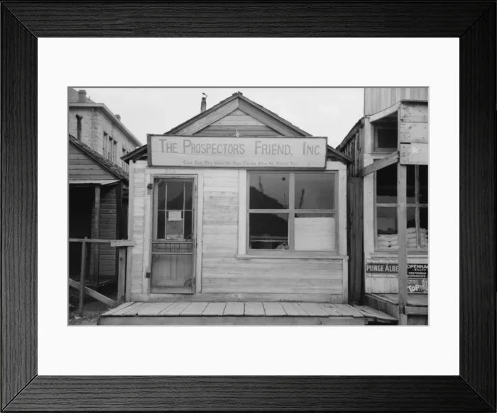 Framed Print : Prospector grub store. Goldfield, Nevada Framed Print : Prospector grub store. Goldfield, Nevada