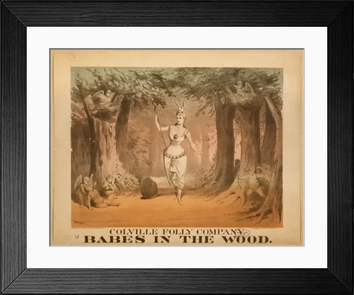 Framed Print : Babes in the wood Framed Print : Babes in the wood