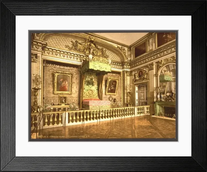Framed Print : Room of Louis XIV, Versailles, France