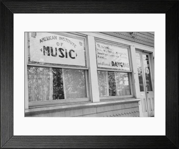 Framed Print : American Institute of Music, Newport News, Virginia Framed Print : American Institute of Music, Newport News, Virginia