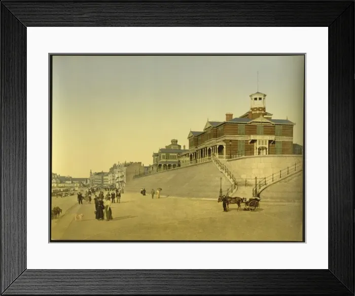 Framed Print : The royal chalet, Ostend, Belgium Framed Print : The royal chalet, Ostend, Belgium