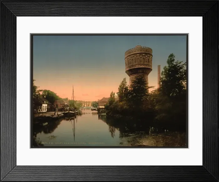 Framed Print : The water tower, Delft, Holland Framed Print : The water tower, Delft, Holland