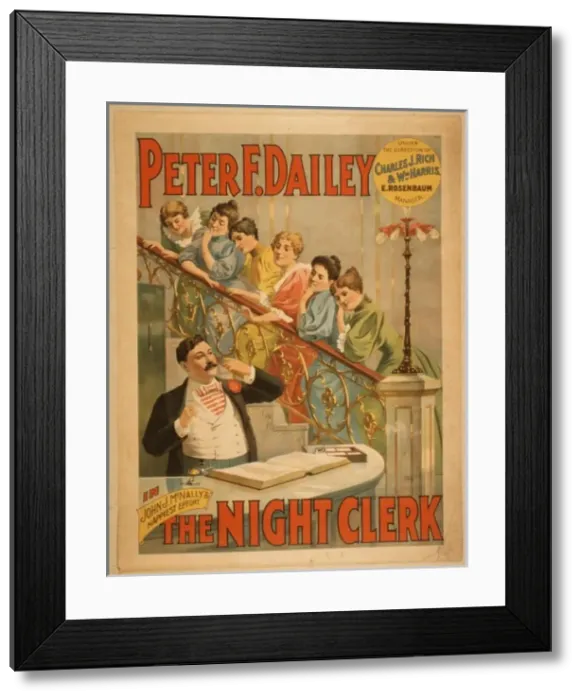 Framed Print : Peter F. Dailey in John J. McNallys happiest effort, The ni Framed Print : Peter F. Dailey in John J. McNallys happiest effort, The ni