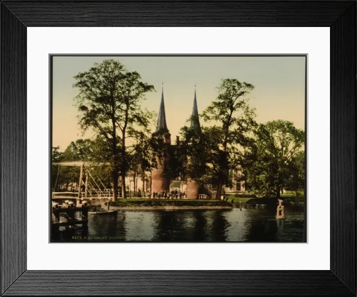 Framed Print : The East Gate, Delft, Holland Framed Print : The East Gate, Delft, Holland