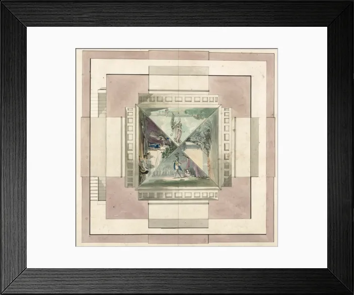 Framed Print : Monument (Washington Monument), Washington, DC Reflected cei Framed Print : Monument (Washington Monument), Washington, DC Reflected cei
