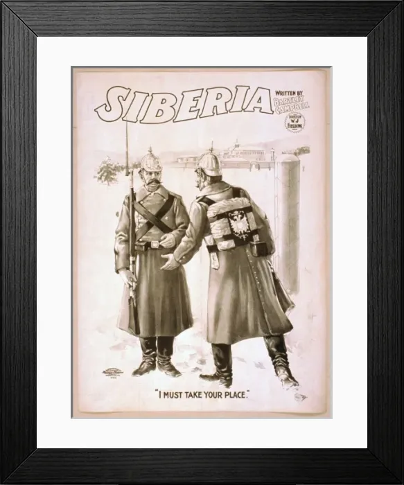 Framed Print : Siberia written by Bartley Campbell Framed Print : Siberia written by Bartley Campbell