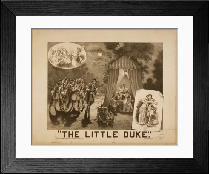 Framed Print : The little duke Framed Print : The little duke