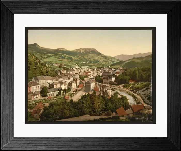Framed Print : General view, La Bouroule, France Framed Print : General view, La Bouroule, France