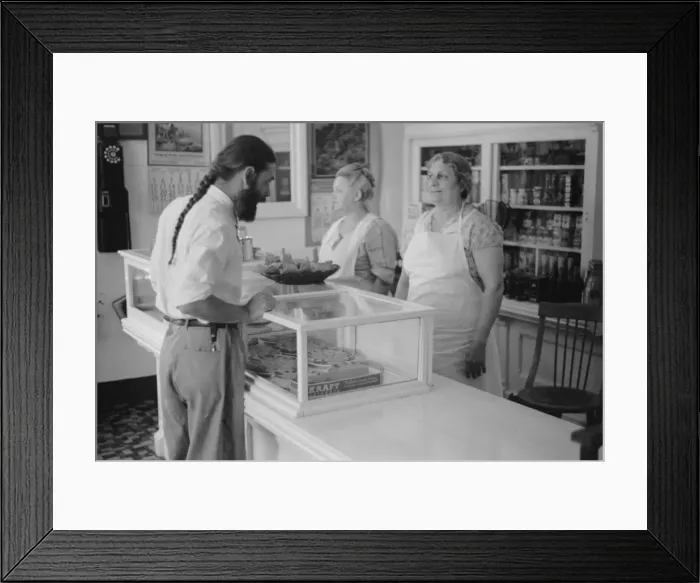 Framed Print : Bakery shop at House of David, Benton Harbor, Michigan Framed Print : Bakery shop at House of David, Benton Harbor, Michigan
