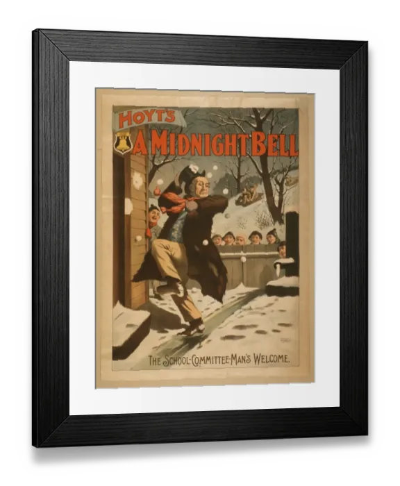 Framed Print : Hoyts A midnight bell Framed Print : Hoyts A midnight bell
