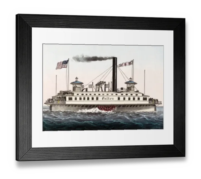 Framed Print : New York Ferry Boat Framed Print : New York Ferry Boat